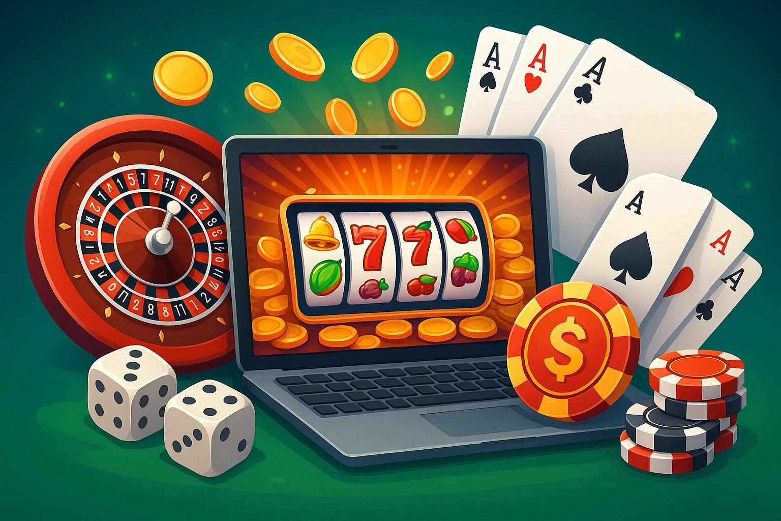 Jogos de cassino online inovadores e emocionantes na BETANDYOU